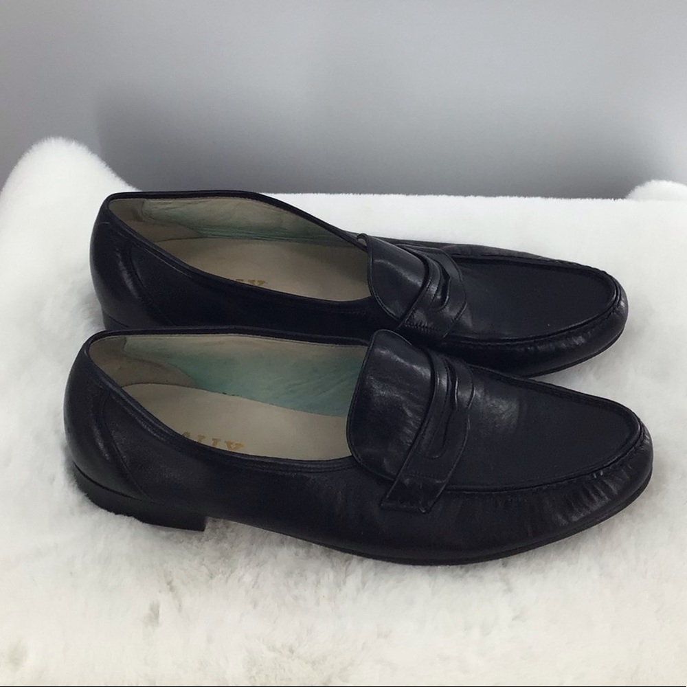 Bally of Switzerland Men’s Black Loafers EUC 13